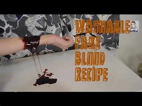 does fake blood come out of clothing|remove blood from clothes vinegar.